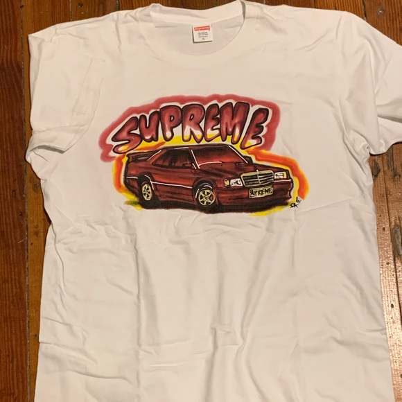 supreme car tee